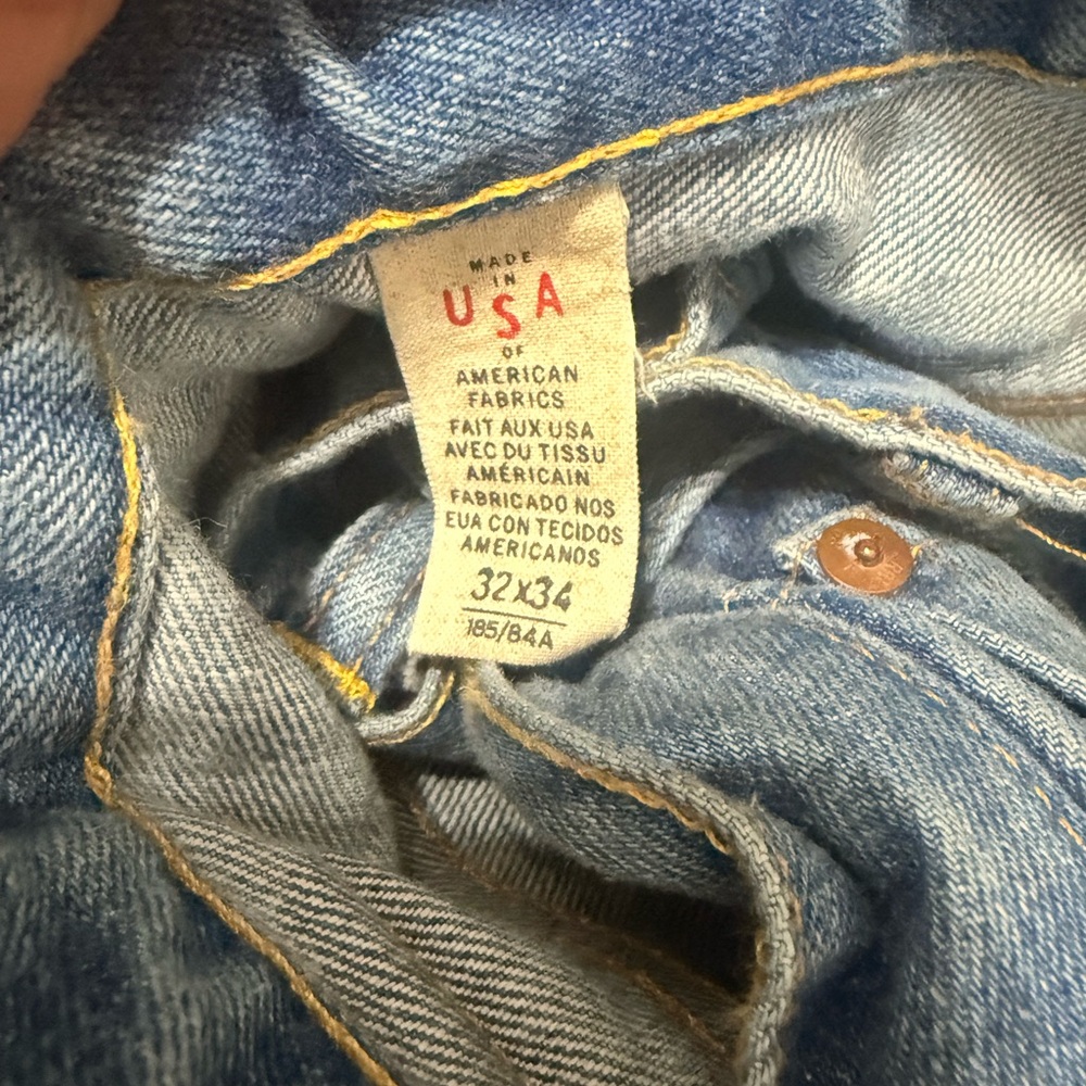 RRL Leather Patch Jeans Bundle - Multiple Blue & … - image 6